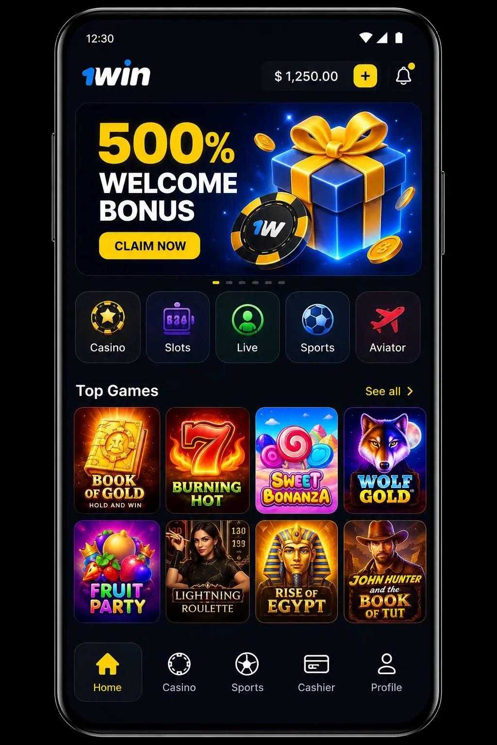 Inside the 1win APP: alerts, favorites, and account settings