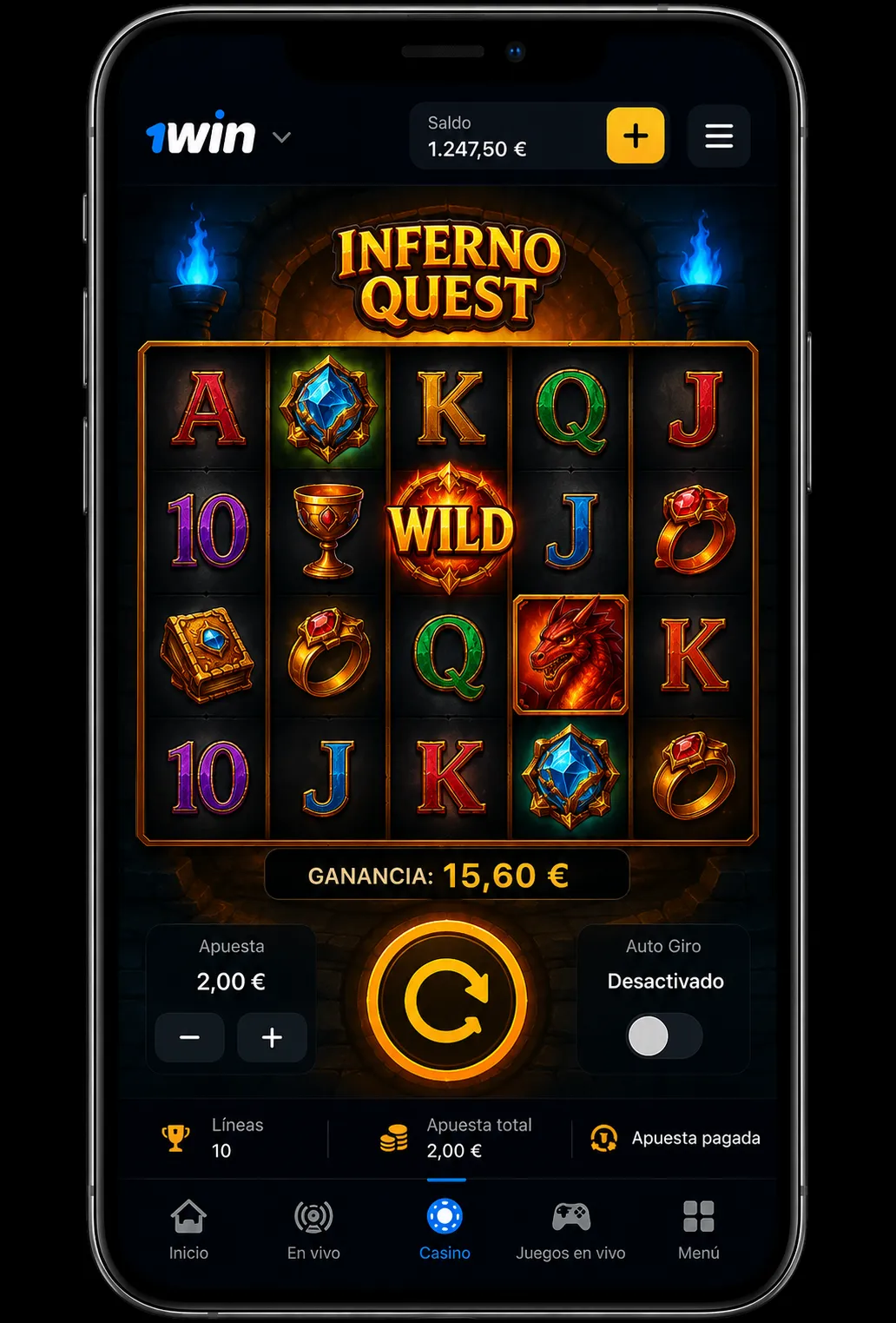 Cómo mantener la 1win app estable con datos móviles
